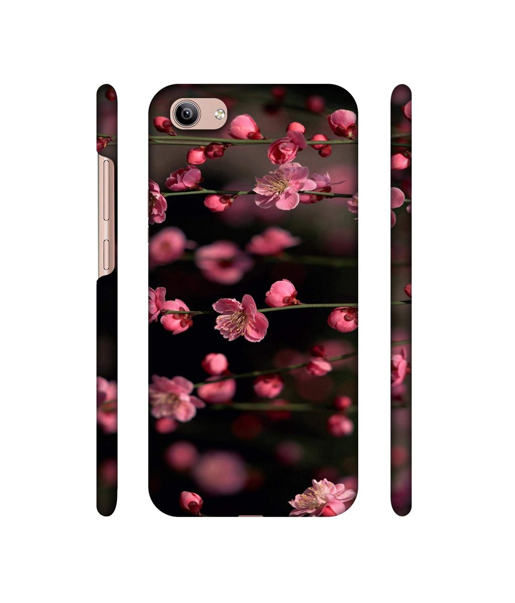 Amazon Brand - Solimo Designer Pink Flowers 3D Printed Hard Back Case Mobile Cover for Vivo Y81i