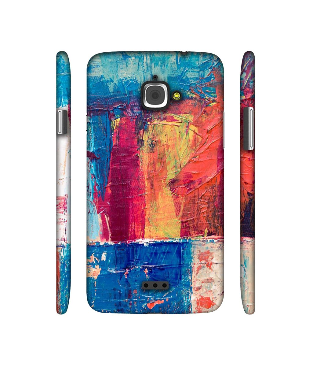 Amazon Brand - Solimo Designer Randam Color Mixing 3D Printed Hard Back Case Mobile Cover for InFocus M350