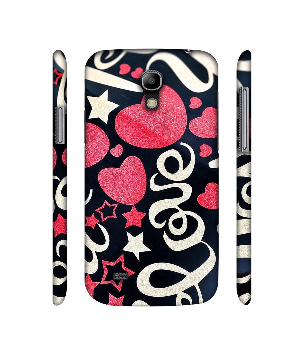 Amazon Brand - Solimo Designer Love You 3D Printed Hard Back Case Mobile Cover for Samsung Galaxy S4 Mini