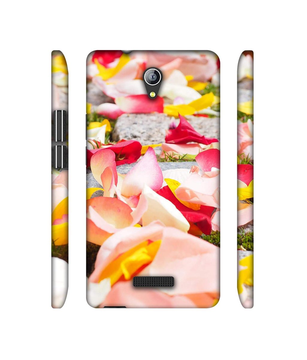 Amazon Brand - Solimo Designer Rose Petals 3D Printed Hard Back Case Mobile Cover for Micromax Canvas Pace 4G Q416