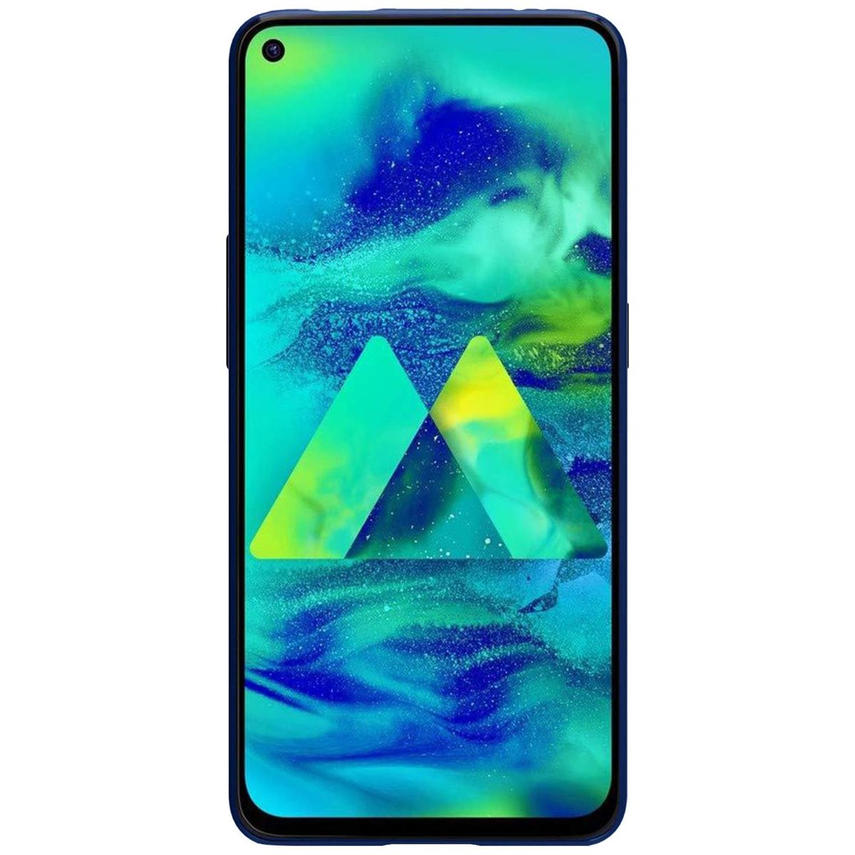 Amazon Brand - Solimo Samsung Galaxy M40 Mobile Cover (Hard Back & Slim),Blue