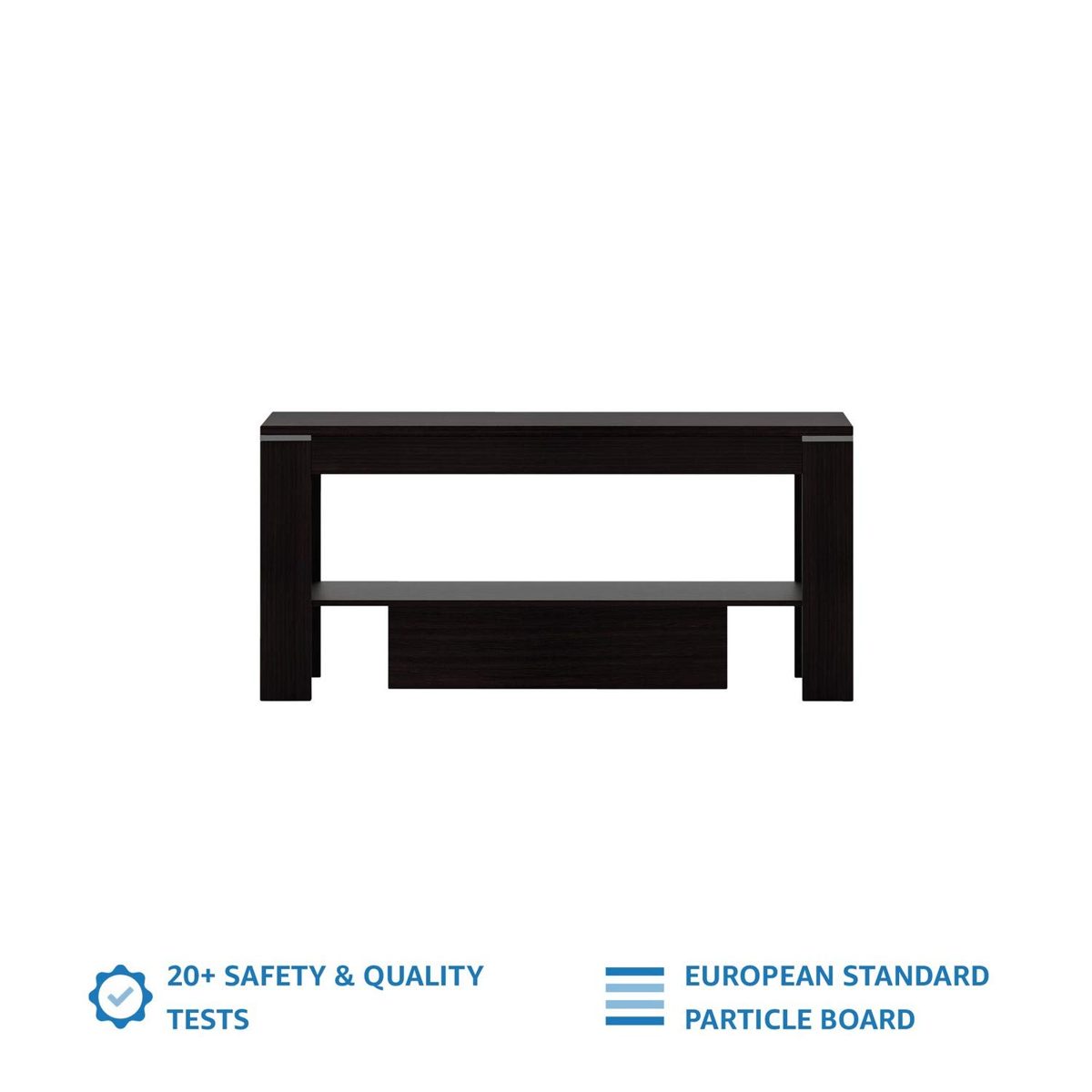 Amazon Brand - Solimo Ginger Engineered Wood Coffee Table (Espresso Finish)