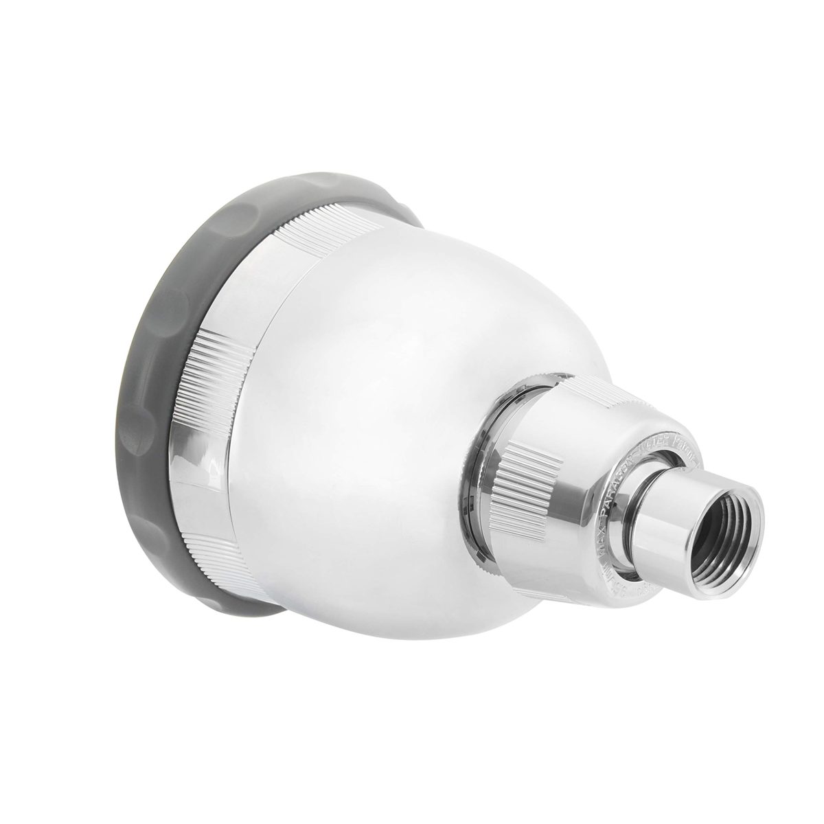 AmazonBasics Wall-Mounted Showerhead Water Filtration System | Equivalent To Culligan WSH-C125, Chrome Finish