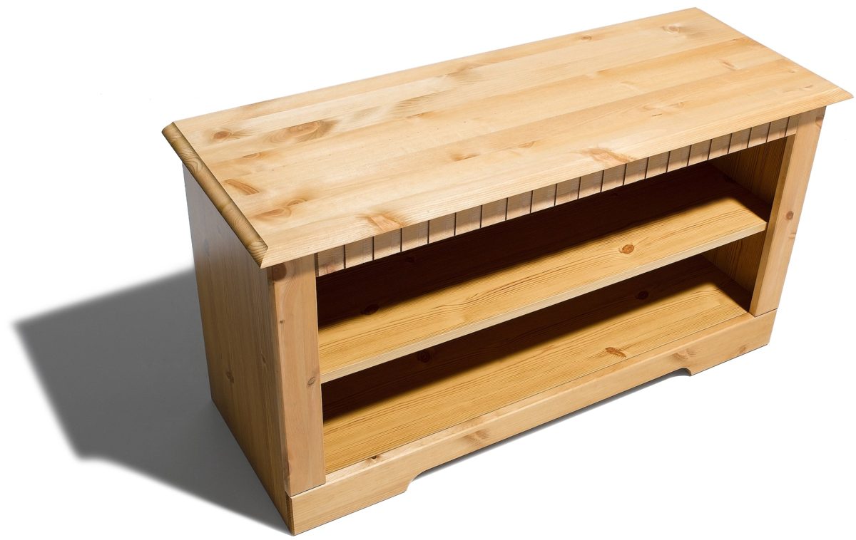 Pinzon TV Bench, Natural