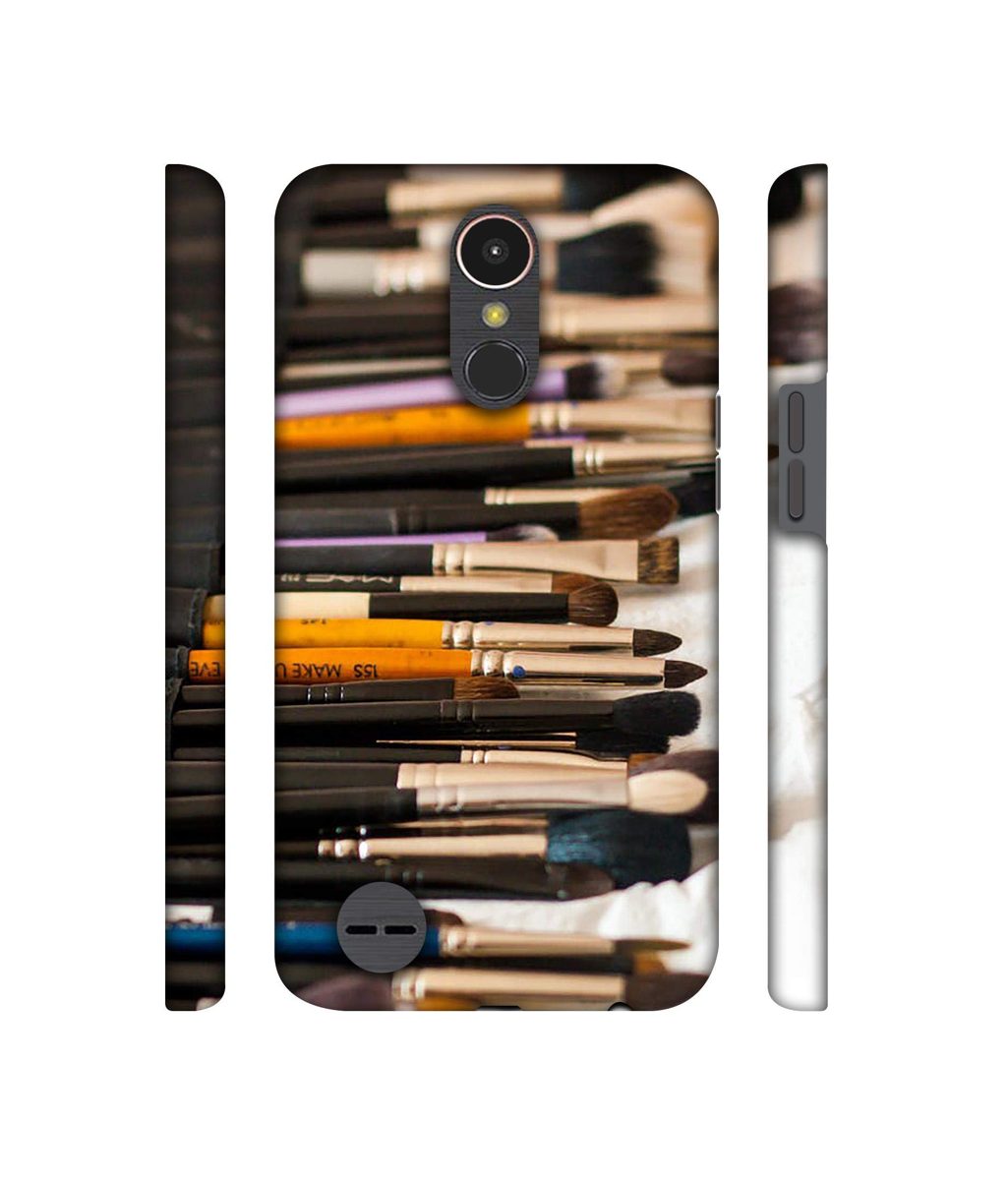 Amazon Brand - Solimo Designer Makeup Set 3D Printed Hard Back Case Mobile Cover for LG K10 (2017)