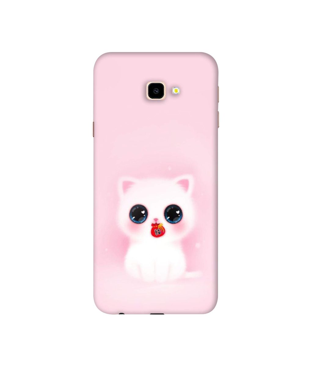 Amazon Brand - Solimo Designer Kitty 3D Printed Hard Back Case Mobile Cover for Samsung Galaxy J4 Plus