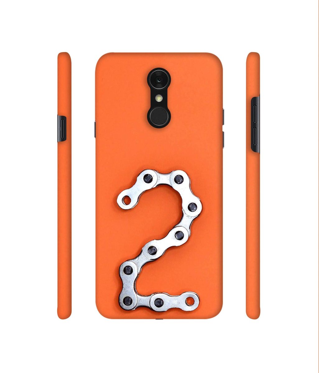Amazon Brand - Solimo Designer Two Number 3D Printed Hard Back Case Mobile Cover for LG Q7