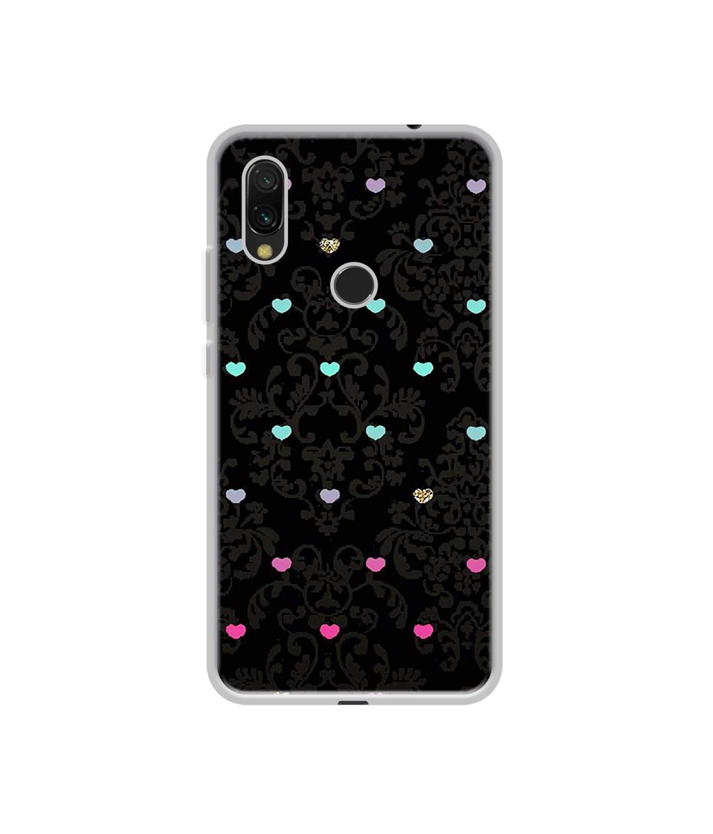 Amazon Brand - Solimo Designer Heart Texture UV Printed Soft Back Case Mobile Cover for Mi Redmi Y3