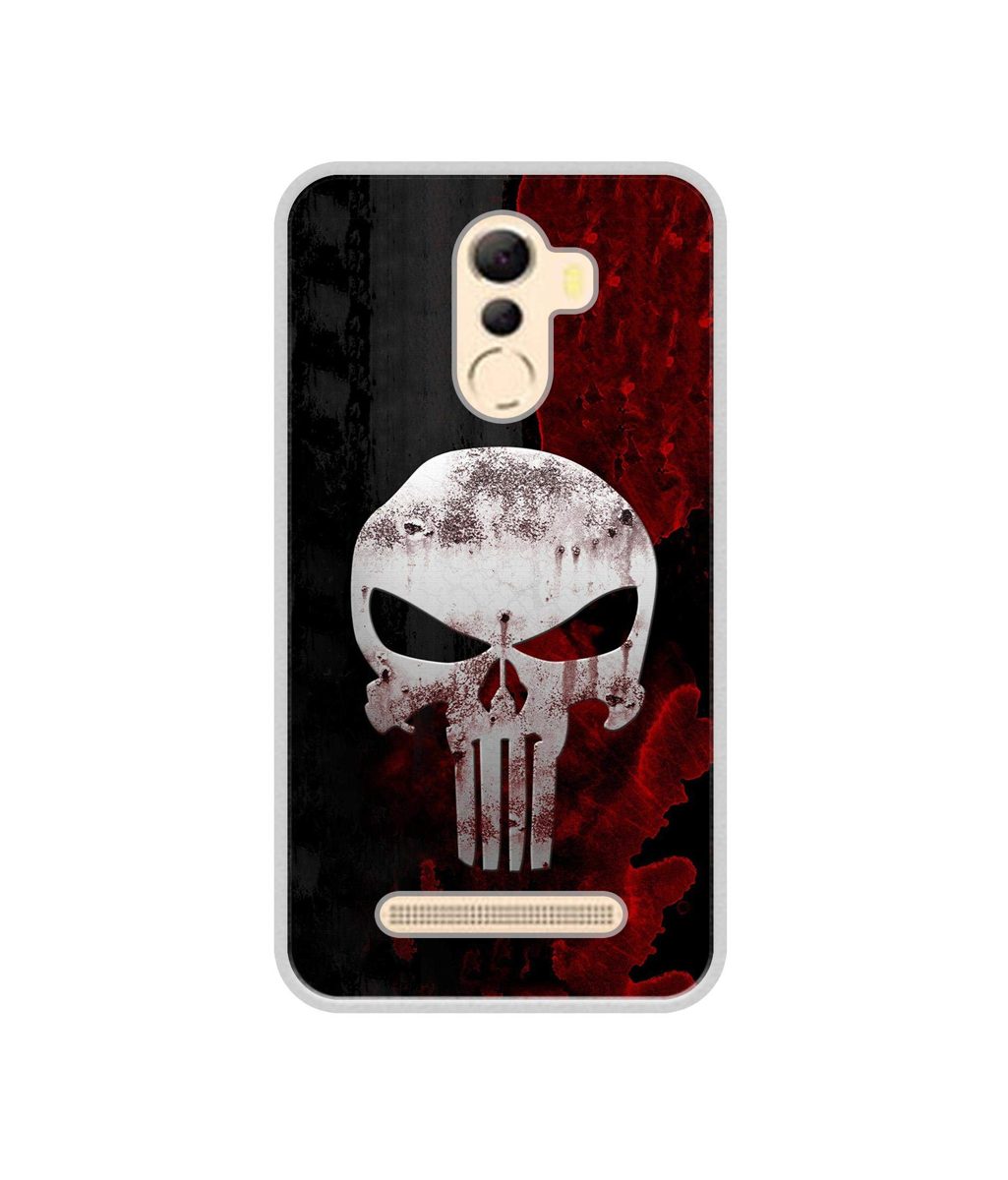 Amazon Brand - Solimo Designer Punisher Skull UV Printed Soft Back Case Mobile Cover for Coolpad Mega 5A