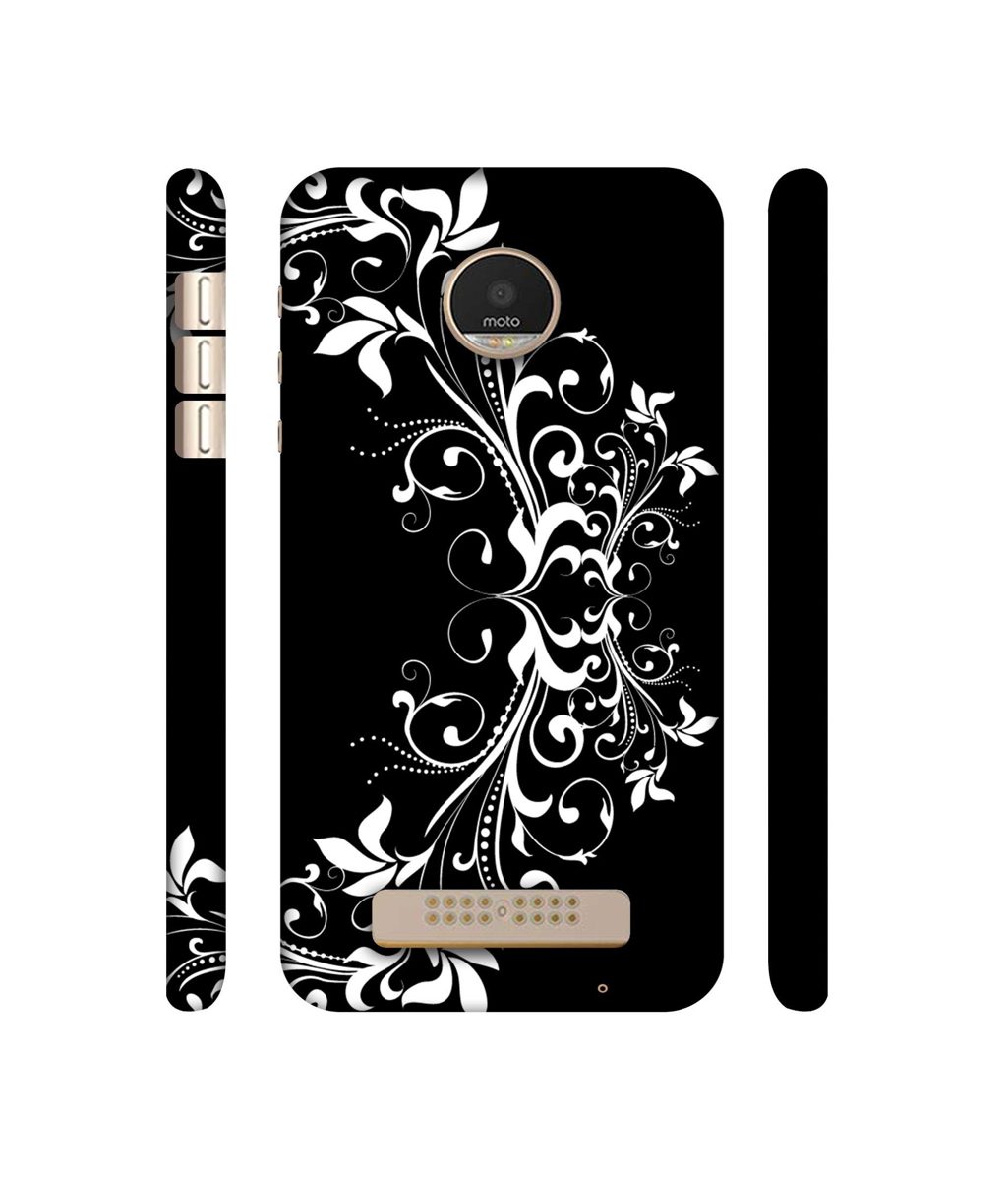 Amazon Brand - Solimo Designer Flower Art Pattern 3D Printed Hard Back Case Mobile Cover for Motorola Moto Z Play