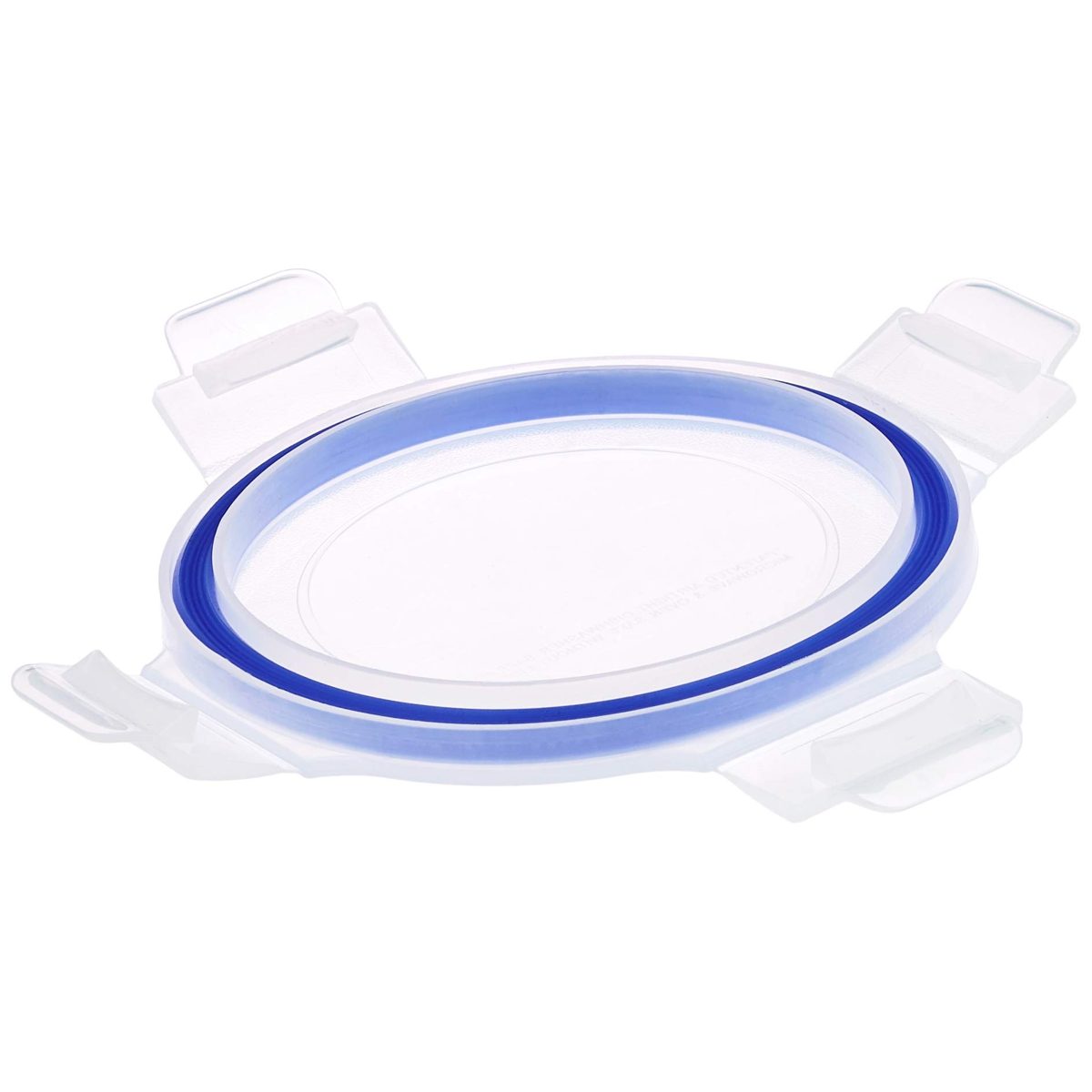 Amazon Brand - Solimo Round Glass Storage Container Set, 720ml, Set of 3, Transparent