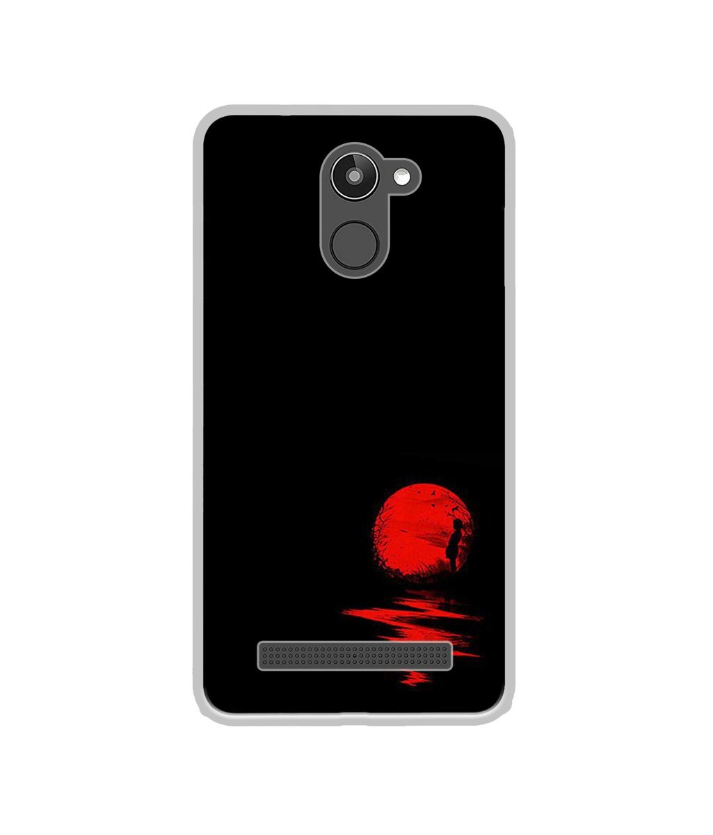 Amazon Brand - Solimo Designer Red Moon UV Printed Soft Back Case Mobile Cover for 10.or D