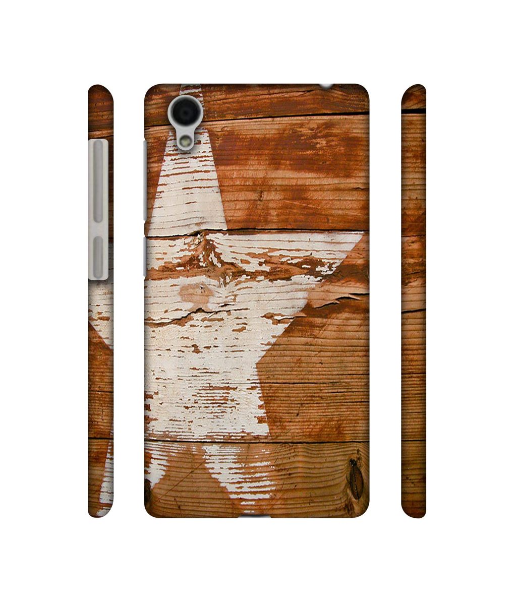 Amazon Brand - Solimo Designer Star Impression On Wood 3D Printed Hard Back Case Mobile Cover for Vivo Y51L