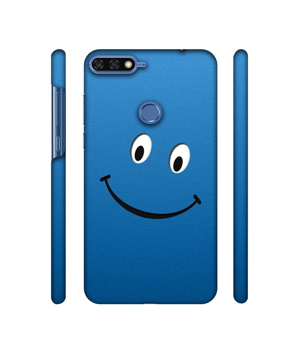 Amazon Brand - Solimo Designer Happy 3D Printed Hard Back Case Mobile Cover for Huawei Honor 7A