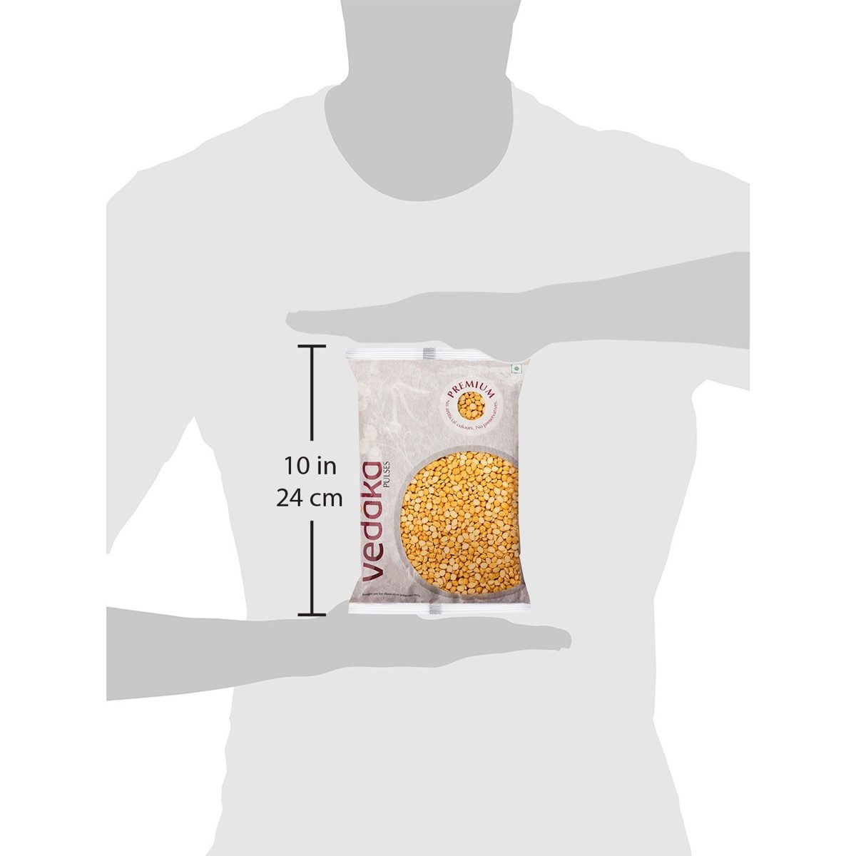 Amazon Brand - Vedaka Premium Chana Dal, 1 kg