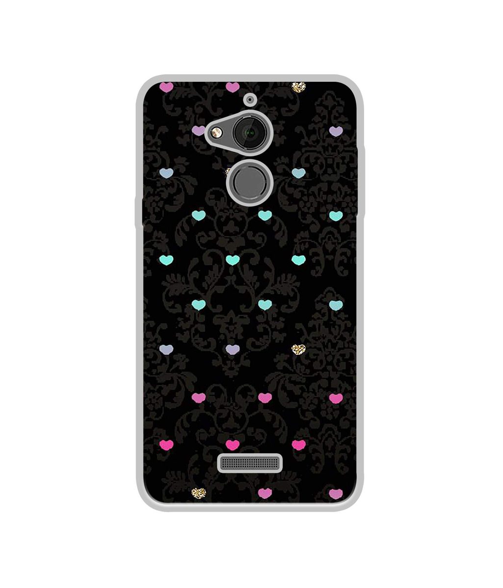 Amazon Brand - Solimo Designer Heart Texture UV Printed Soft Back Case Mobile Cover for Coolpad Note 5