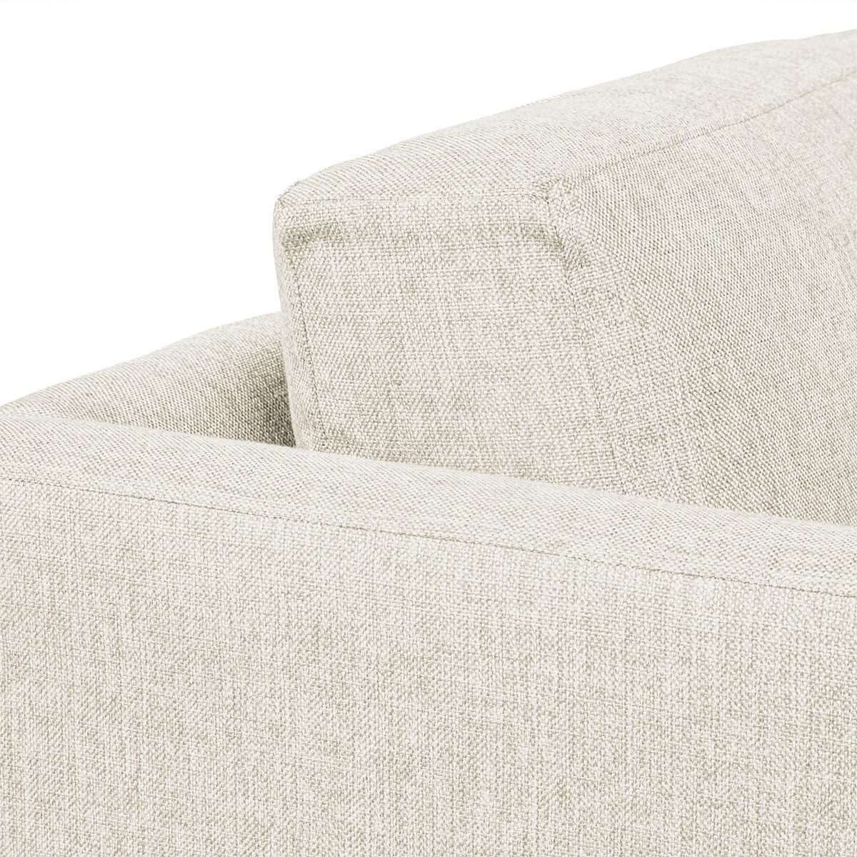 Amazon Brand – Stone & Beam Andover Modern Left U-Sectional Sofa, 134"W, Sand