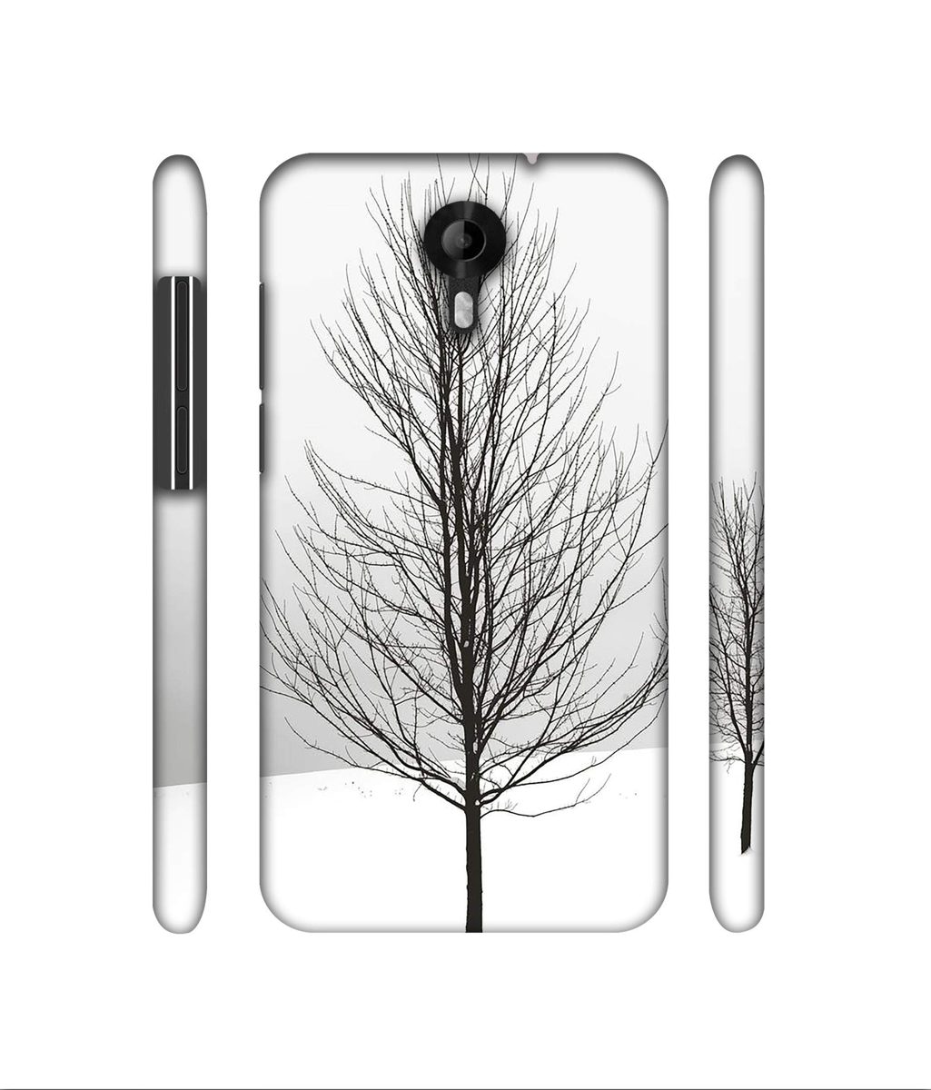 Amazon Brand - Solimo Designer Tree Sketch 3D Printed Hard Back Case Mobile Cover for Micromax Canvas Nitro 4G E455