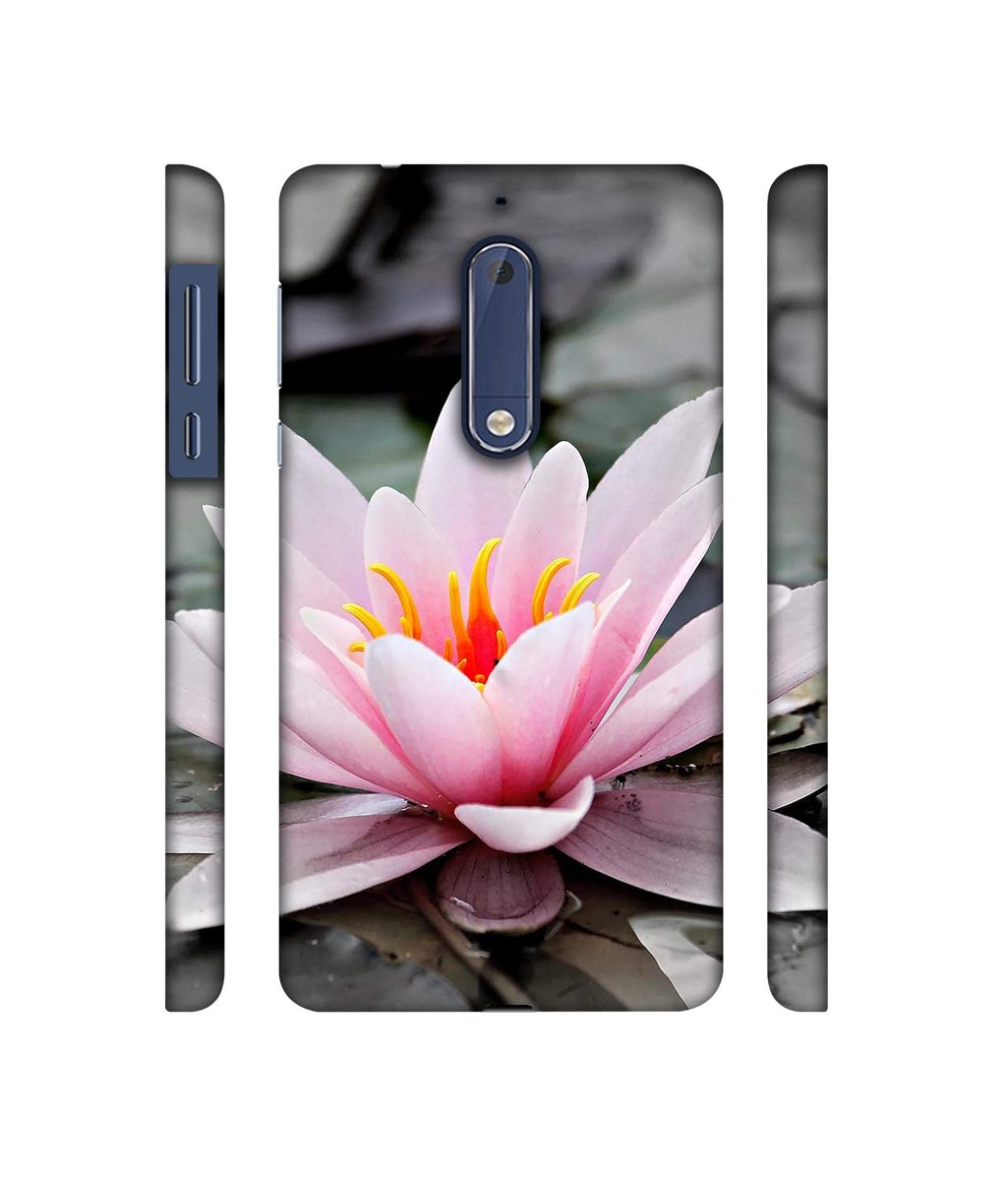 Amazon Brand - Solimo Designer Lotus 3D Printed Hard Back Case Mobile Cover for Nokia 5