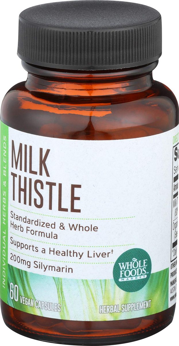 Whole Foods Market, Milk Thistle, 60 ct