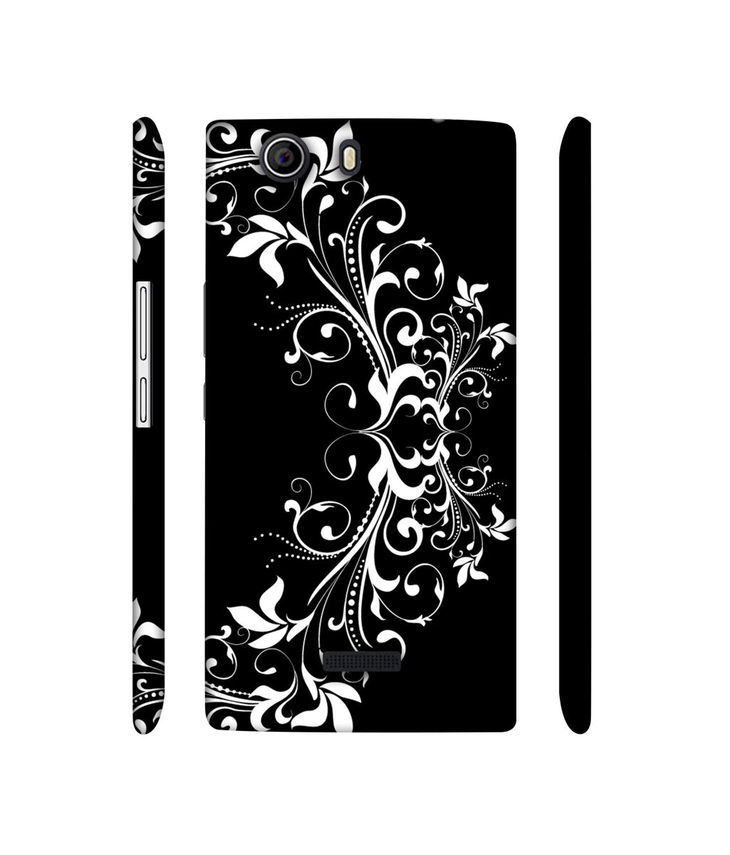 Amazon Brand - Solimo Designer Flower Art Pattern 3D Printed Hard Back Case Mobile Cover for Micromax Canvas Nitro 2 E311