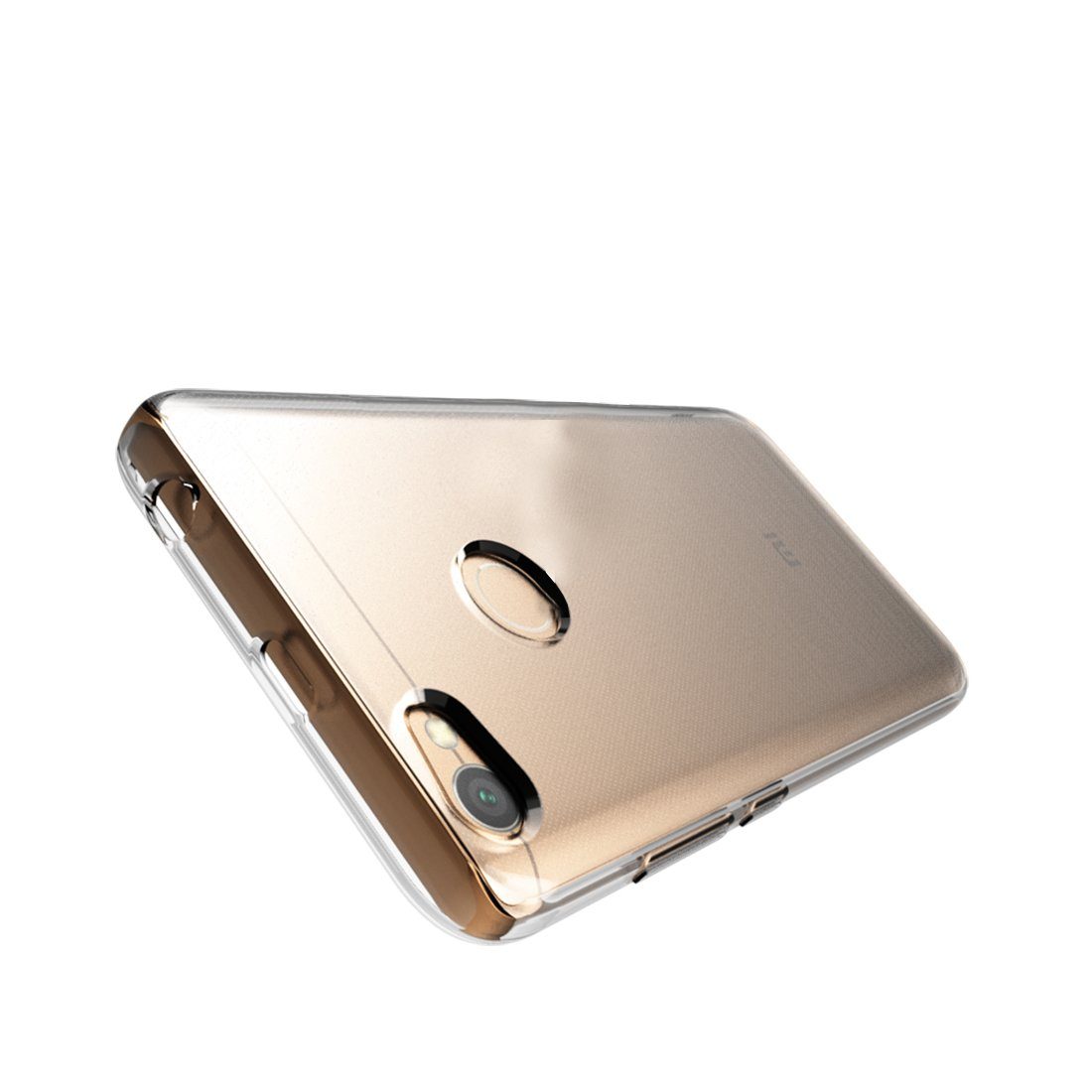Amazon Brand - Solimo Mobile Cover (Soft & Flexible Back Case) for Redmi Y1 (Transparent)