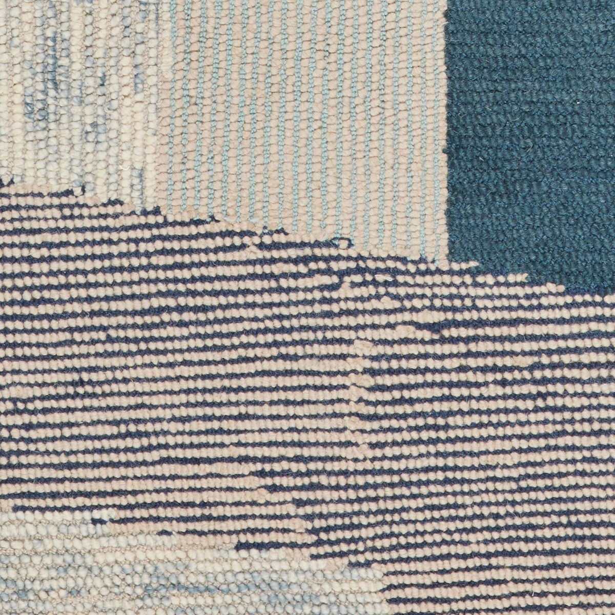 Amazon Brand – Rivet Modern Geometric Area Rug, 4 x 6 Foot, Blue Multicolor
