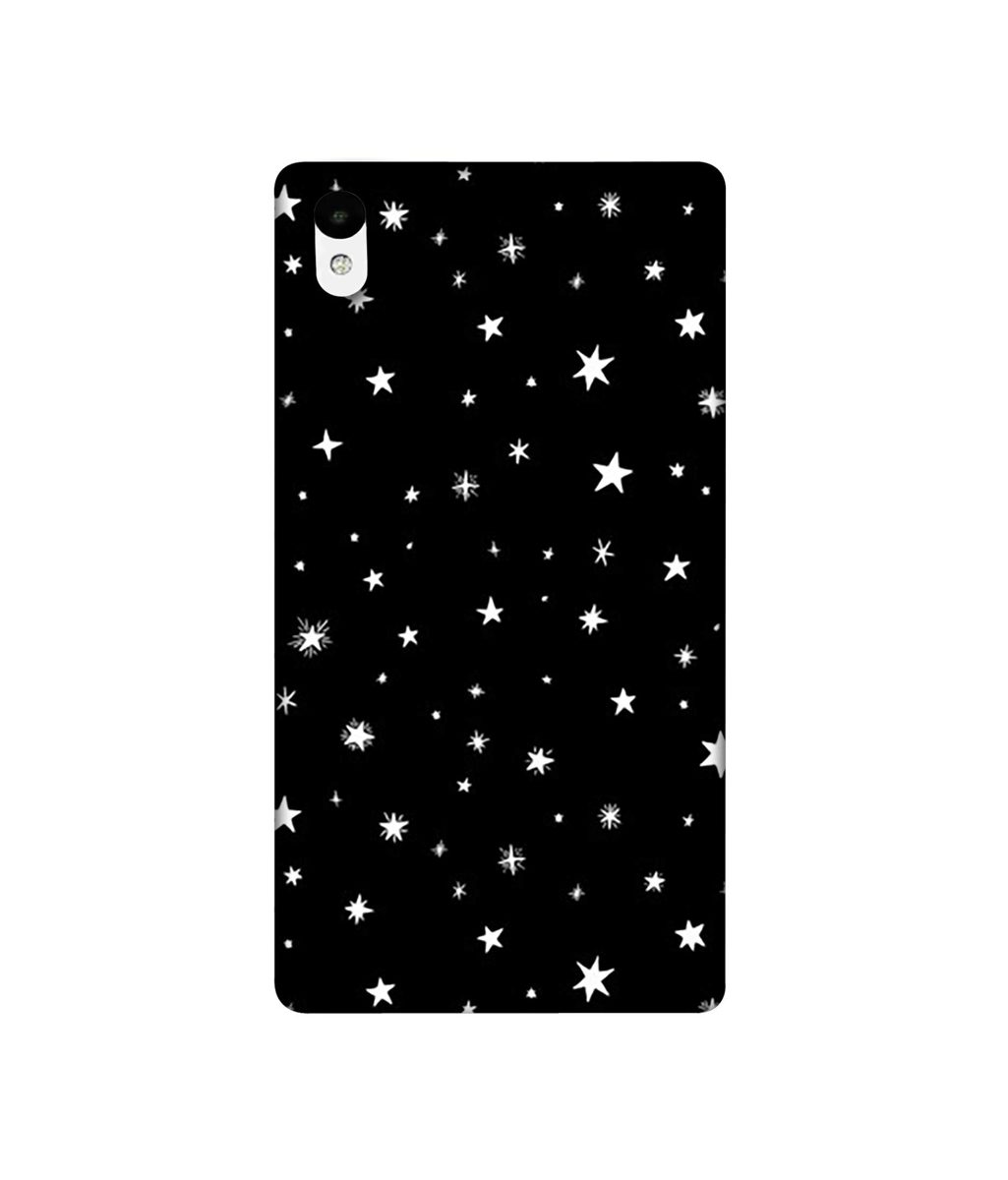 Amazon Brand - Solimo Designer Sperking Stars 3D Printed Hard Back Case Mobile Cover for Sony Xperia Z2