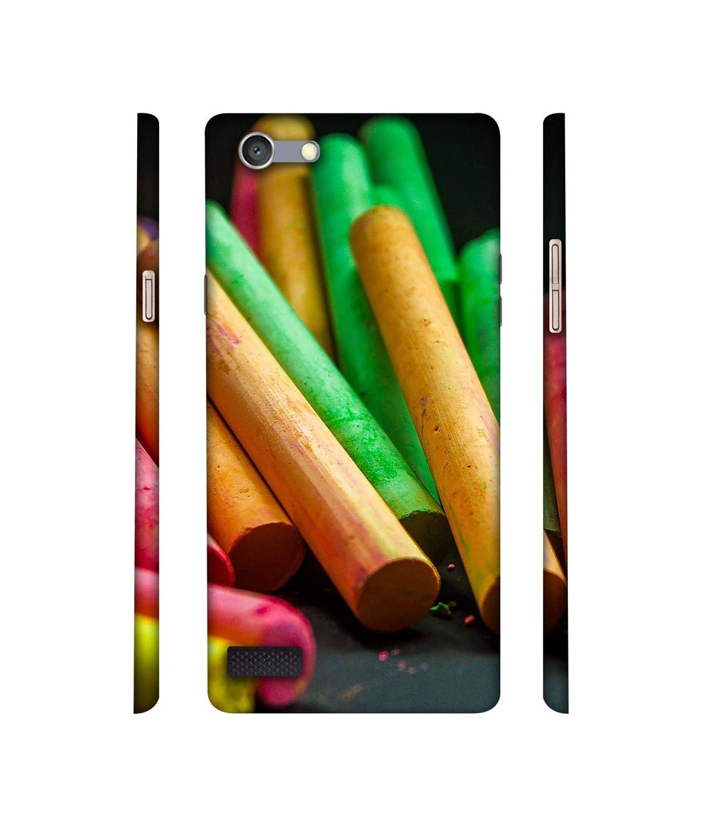 Amazon Brand - Solimo Designer Multicolor WaxColor 3D Printed Hard Back Case Mobile Cover for Oppo Neo 7