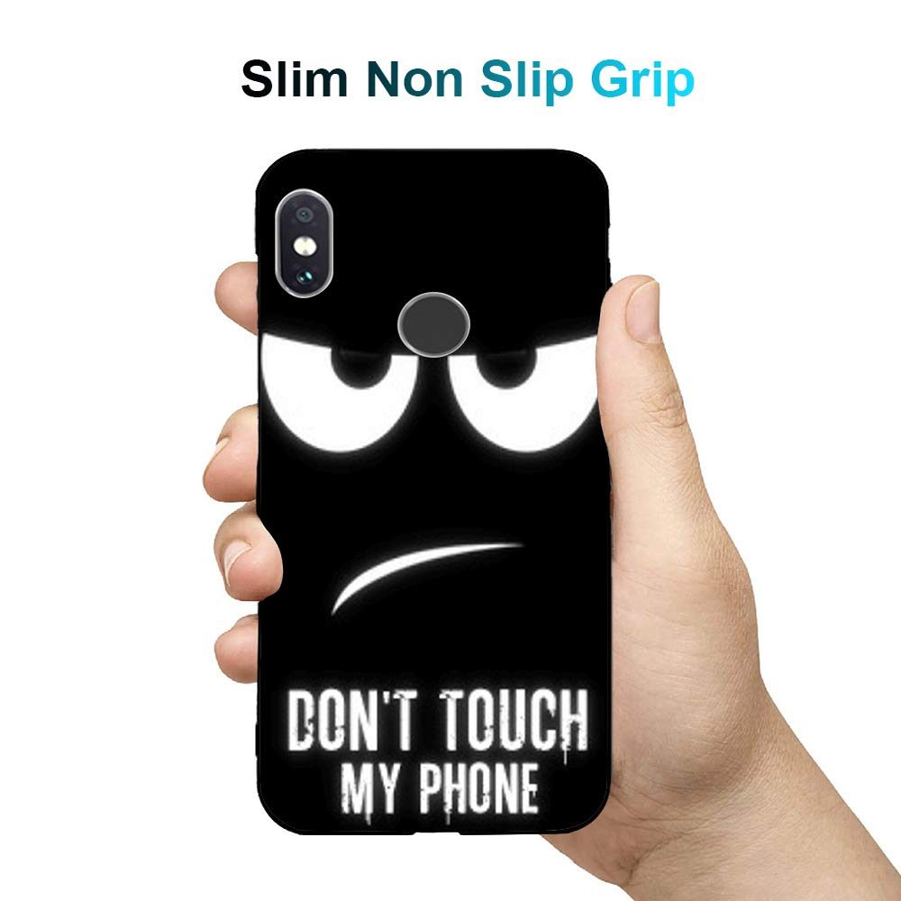 Amazon Brand - Solimo Designer Don't Touch My Mobile Printed Hard Back Case Mobile Cover for Xiaomi Redmi 6 Pro (D1153)