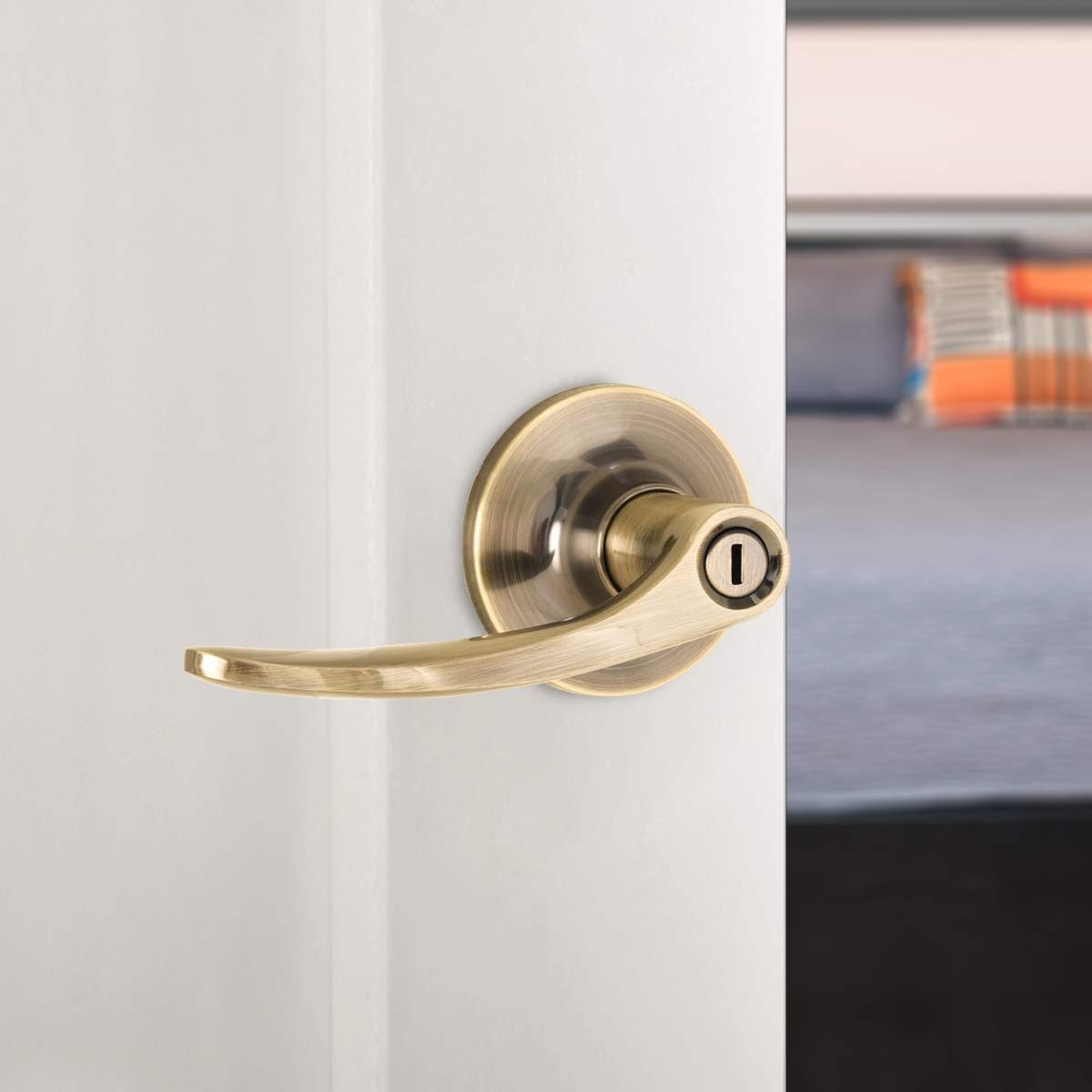 AmazonBasics Door Levers - Curve