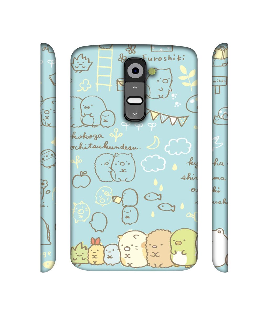 Amazon Brand - Solimo Designer Random 3D Printed Hard Back Case Mobile Cover for LG G2