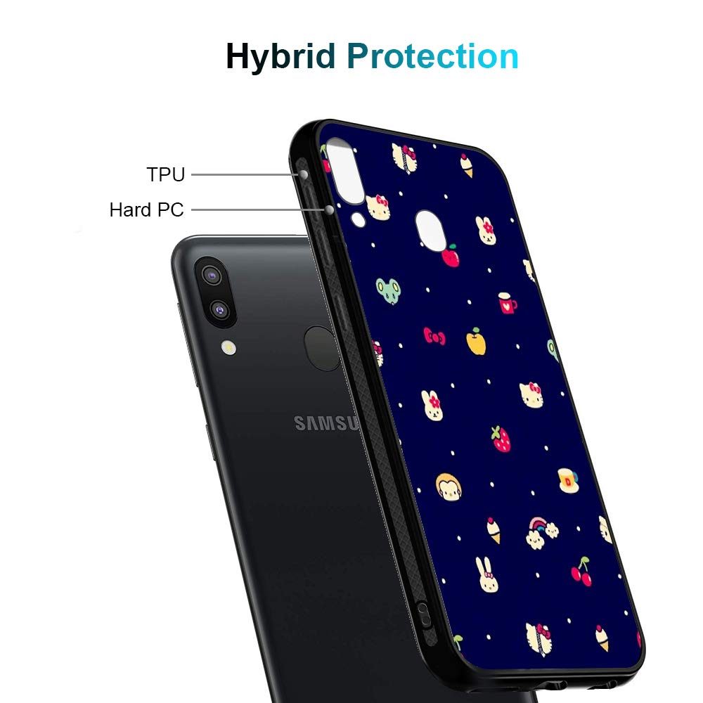 Amazon Brand - Solimo Designer Kitty Printed Hard Back Case Mobile Cover for Samsung Galaxy M20 (D1215)