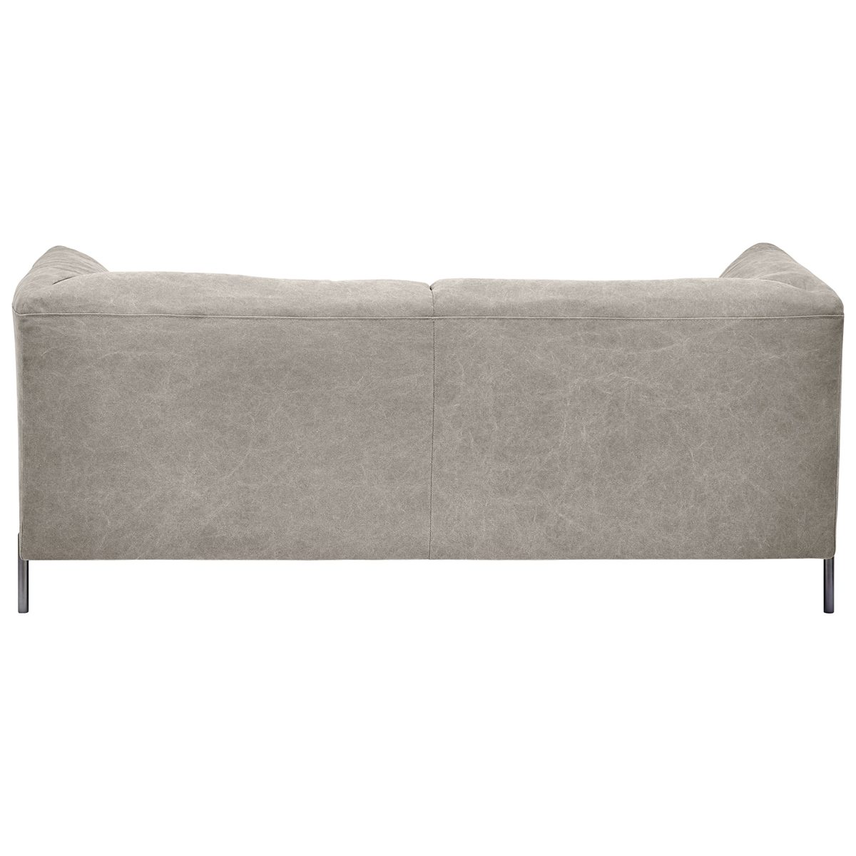 Amazon Brand – Rivet Cyprus Mid-Century Modern Loveseat, 72"W, Light Grey