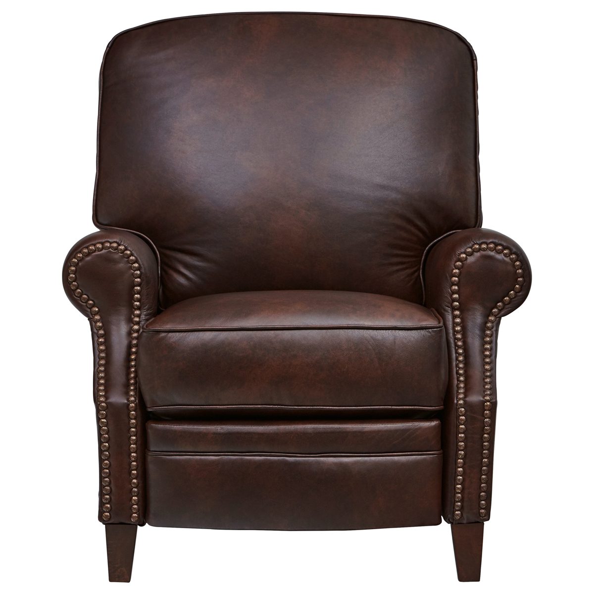 Amazon Brand – Stone & Beam Jameson Farmhouse Leather Recliner, 36"W