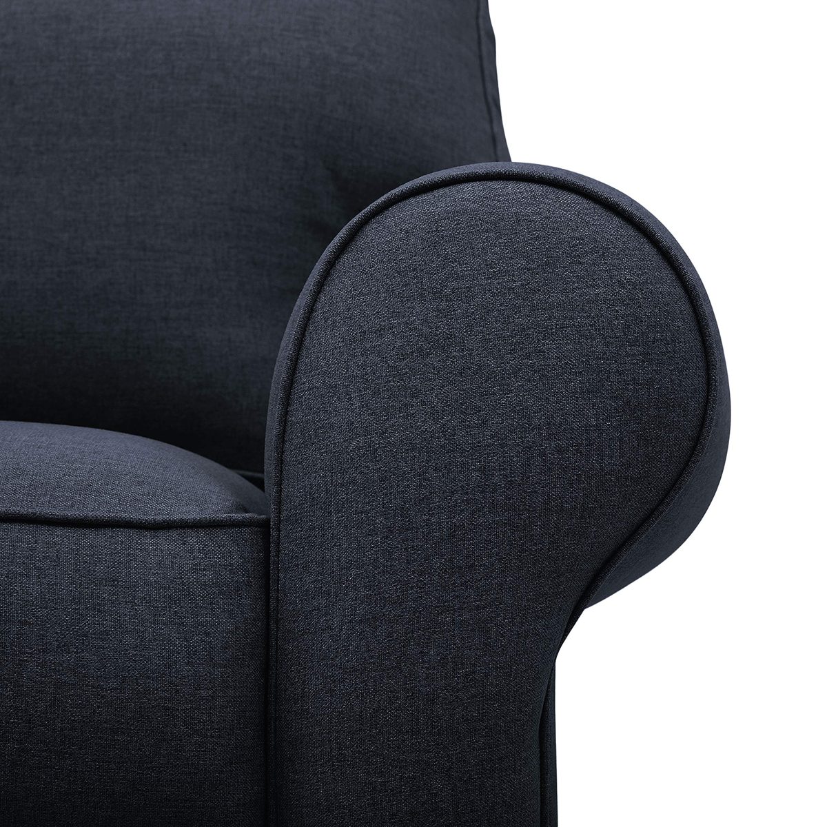 Amazon Brand – Stone & Beam Kristin Loveseat, 76"W, Indigo