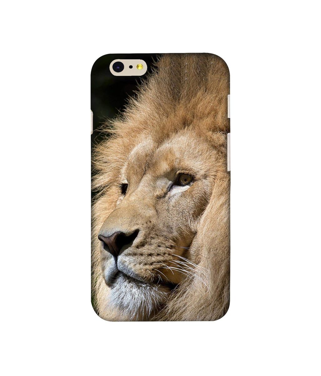 Amazon Brand - Solimo Designer Lion 3D Printed Hard Back Case Mobile Cover for Apple iPhone 6 / 6S