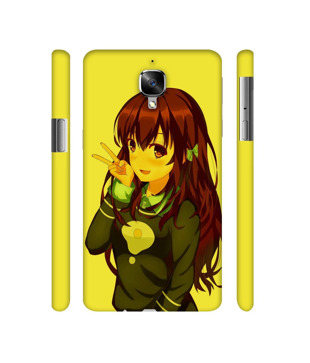 Amazon Brand - Solimo Designer DJ Girl Vector 3D Printed Hard Back Case Mobile Cover for OnePlus 3 / OnePlus 3T