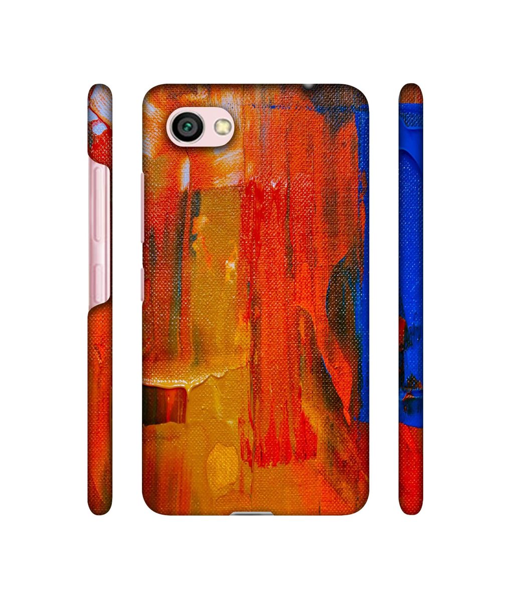 Amazon Brand - Solimo Designer Orange Canvas 3D Printed Hard Back Case Mobile Cover for Xiaomi Redmi Y1 Lite