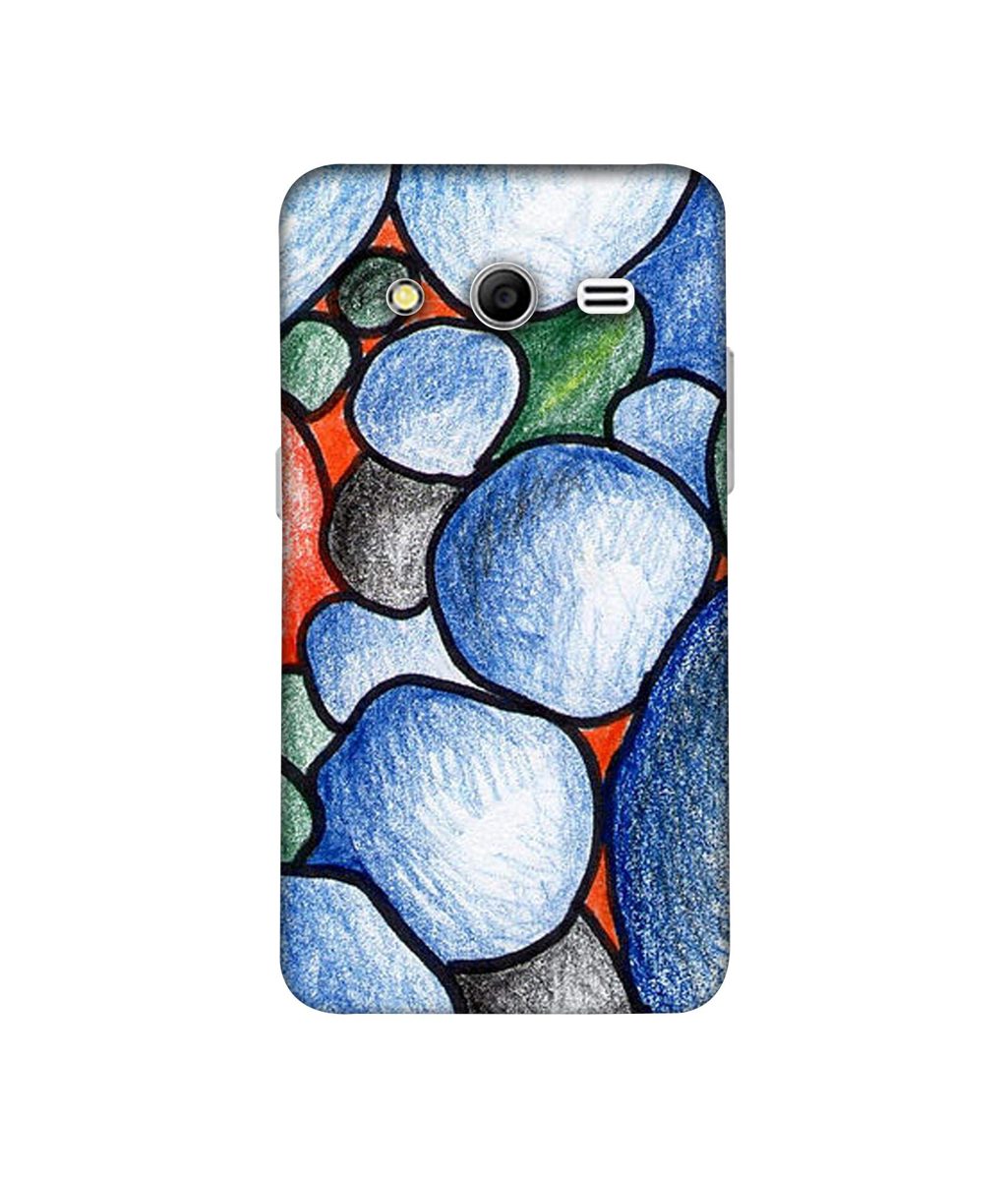 Amazon Brand - Solimo Designer Pebbles Drawing 3D Printed Hard Back Case Mobile Cover for Samsung Galaxy Core 2 G355H