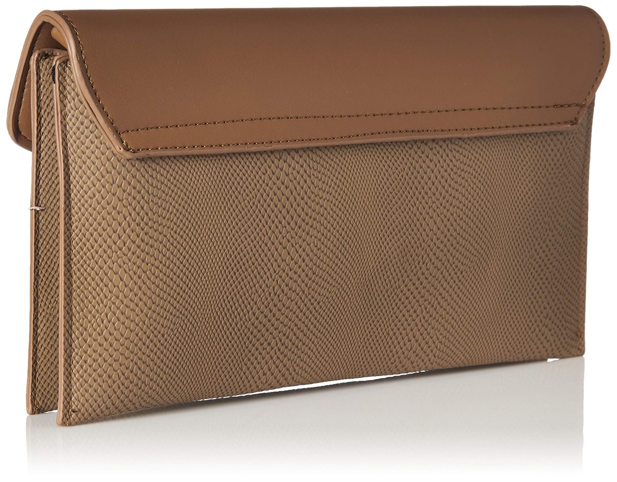 Flavia Women's Clutch (Kahki)
