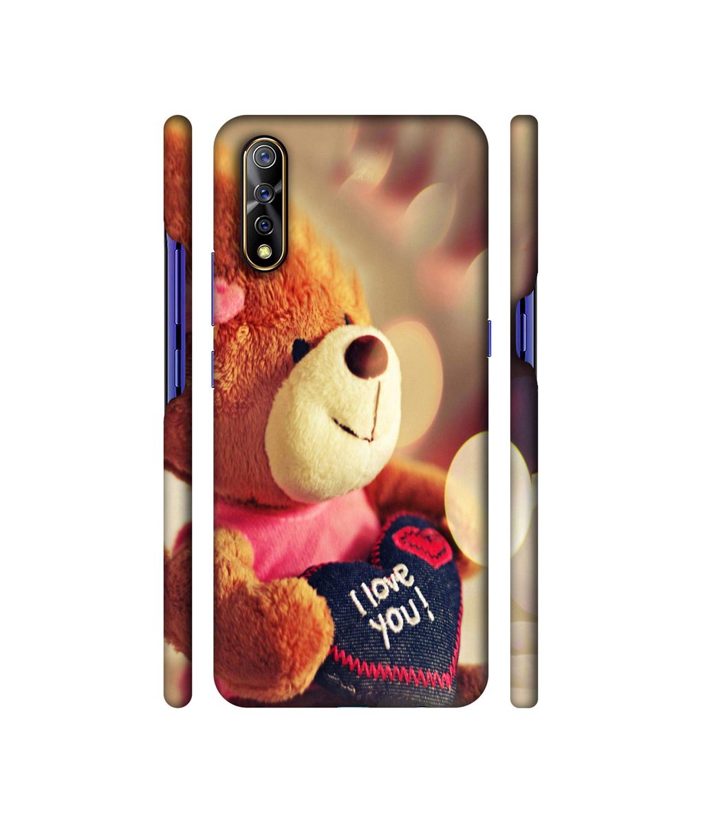 Amazon Brand - Solimo Designer Teddy Bear 3D Printed Hard Back Case Mobile Cover for Vivo S1 / Vivo Z1x
