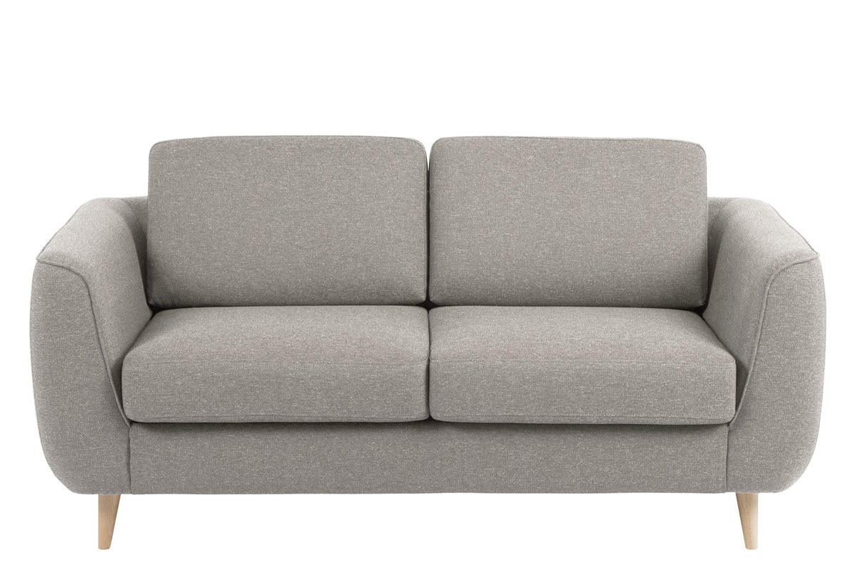 An Amazon Brand - Movian Ribe - 2 Seater Sofa - 92L x 170W x 85H cm - Sand Fabric