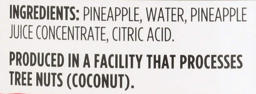 365 Everyday Value, Pineapple Crushed in Pineapple Juice from Concentrate, 20 oz