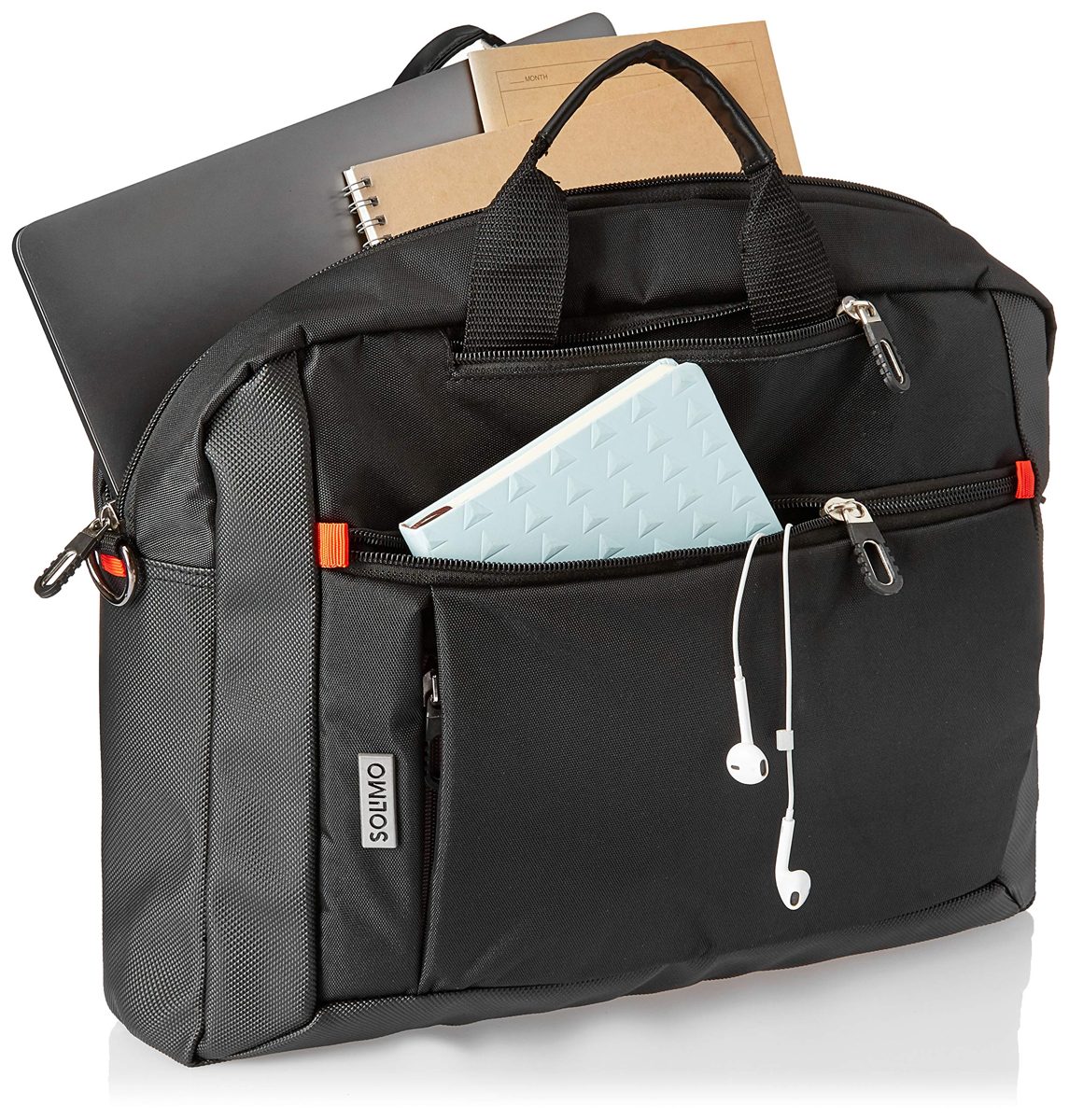 Amazon Brand - Solimo 3 in 1 Messenger Bag (Grey)