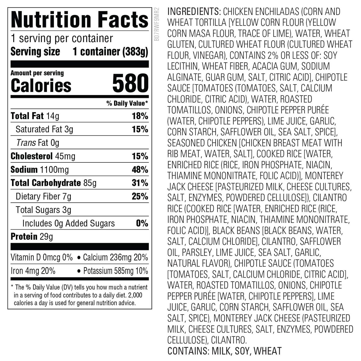 Amazon Kitchen, Chipotle Chicken Enchiladas, 13.5 oz