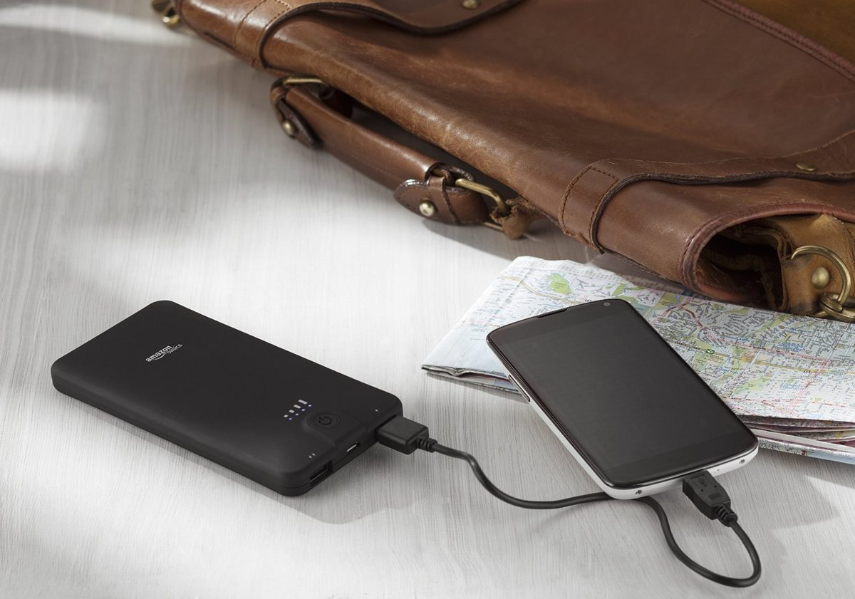 AmazonBasics Portable Power Bank - 10,000 mAh