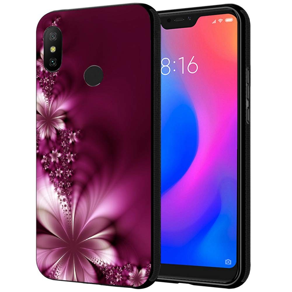 Amazon Brand - Solimo Designer Floral Printed Hard Back Case Mobile Cover for Xiaomi Redmi 6 Pro (D1159)