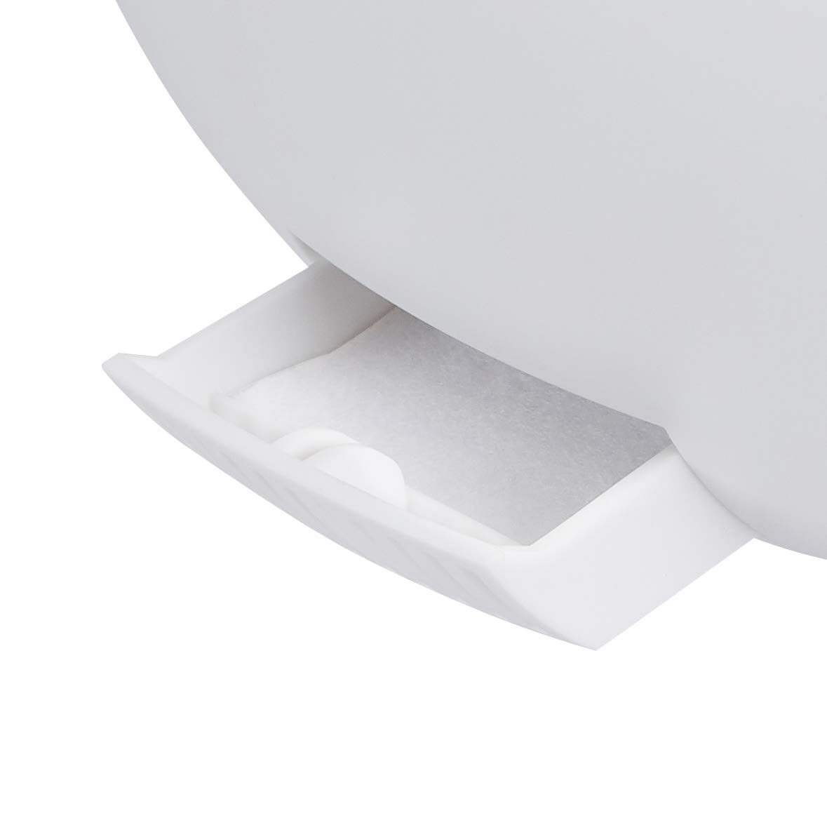 AmazonBasics Humidifier with Aroma Diffuser and Nightlight - 1.5-Liter, White