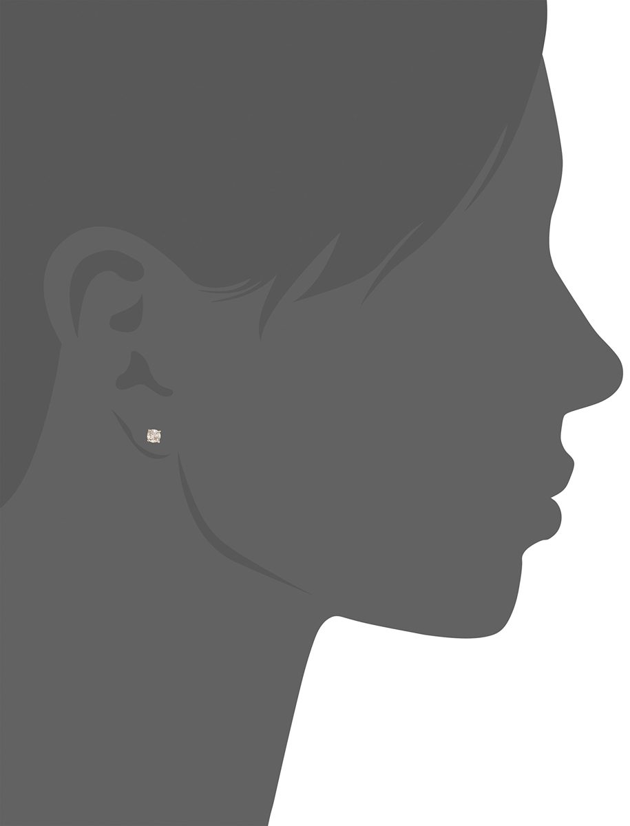 14k Yellow Gold Round-Cut Diamond Stud Earrings (1/3cttw, J-K Color, I2-I3 Clarity)